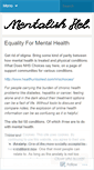 Mobile Screenshot of mentalishhel.wordpress.com
