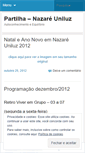 Mobile Screenshot of partilhauniluz.wordpress.com