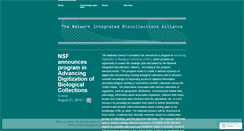 Desktop Screenshot of digbiocol.wordpress.com