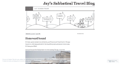 Desktop Screenshot of jayssabbatical.wordpress.com