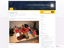 Tablet Screenshot of 30yearoldburningmanvirgin.wordpress.com