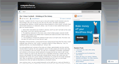 Desktop Screenshot of computerbacon.wordpress.com