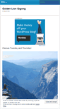 Mobile Screenshot of goldenlionqi.wordpress.com