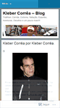 Mobile Screenshot of klebercorrea.wordpress.com