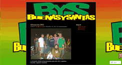 Desktop Screenshot of buenasysantas.wordpress.com