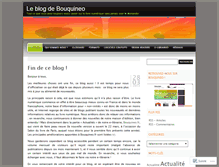 Tablet Screenshot of bouquineo.wordpress.com