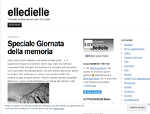 Tablet Screenshot of elledielle.wordpress.com