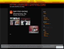 Tablet Screenshot of nangset.wordpress.com