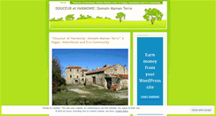 Desktop Screenshot of douceurharmonie.wordpress.com