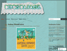 Tablet Screenshot of depoisdafacul.wordpress.com