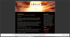 Desktop Screenshot of meucabeloeeu.wordpress.com