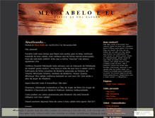 Tablet Screenshot of meucabeloeeu.wordpress.com