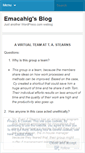 Mobile Screenshot of emacahig.wordpress.com
