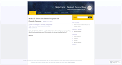 Desktop Screenshot of mobiturk.wordpress.com