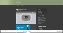 Desktop Screenshot of entebinario.wordpress.com
