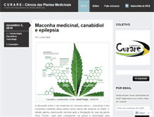 Tablet Screenshot of coletivocurare.wordpress.com