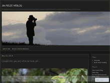 Tablet Screenshot of jimfields.wordpress.com