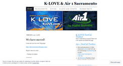 Desktop Screenshot of kloveair1sacramento.wordpress.com