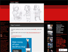 Tablet Screenshot of bonnieisbonnie.wordpress.com