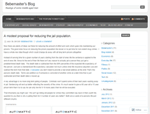 Tablet Screenshot of bebemaster.wordpress.com