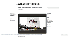 Desktop Screenshot of aibarchitecture.wordpress.com
