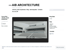 Tablet Screenshot of aibarchitecture.wordpress.com