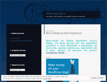 Tablet Screenshot of diarioagnostico.wordpress.com