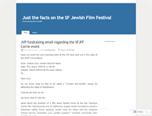Tablet Screenshot of jffjustthefacts.wordpress.com