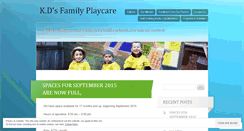 Desktop Screenshot of familyplaycare.wordpress.com