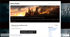 Desktop Screenshot of harrypotterpage.wordpress.com