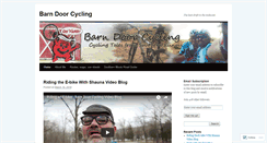 Desktop Screenshot of barndoorcycling.wordpress.com