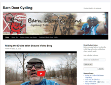 Tablet Screenshot of barndoorcycling.wordpress.com