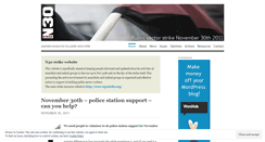 Desktop Screenshot of n30strike.wordpress.com