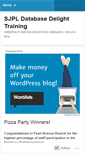 Mobile Screenshot of databasedelight.wordpress.com