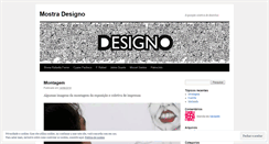 Desktop Screenshot of mostradesigno.wordpress.com