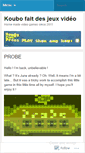 Mobile Screenshot of kouboooo.wordpress.com