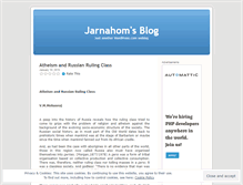 Tablet Screenshot of jarnahom.wordpress.com