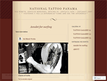 Tablet Screenshot of nationaltattoopanama.wordpress.com