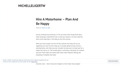 Desktop Screenshot of michelleligertw.wordpress.com
