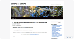 Desktop Screenshot of corposucorpo.wordpress.com
