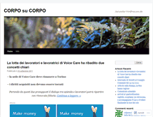 Tablet Screenshot of corposucorpo.wordpress.com
