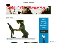 Tablet Screenshot of con10.wordpress.com