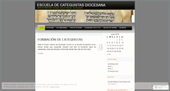 Desktop Screenshot of ecatequista.wordpress.com