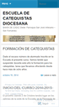 Mobile Screenshot of ecatequista.wordpress.com