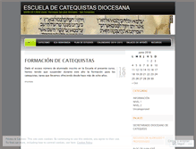 Tablet Screenshot of ecatequista.wordpress.com