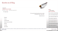 Desktop Screenshot of escritoenelblog.wordpress.com