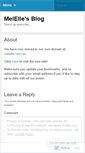 Mobile Screenshot of melelle.wordpress.com