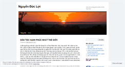Desktop Screenshot of ducloinguyen.wordpress.com