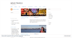 Desktop Screenshot of meileitravels.wordpress.com