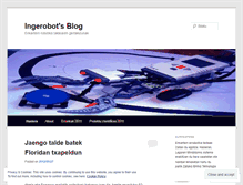 Tablet Screenshot of ingerobot.wordpress.com